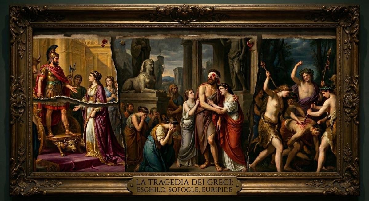 LA TRAGEDIA DEI GRECI: ESCHILO, SOFOCLE, EURIPIDE 